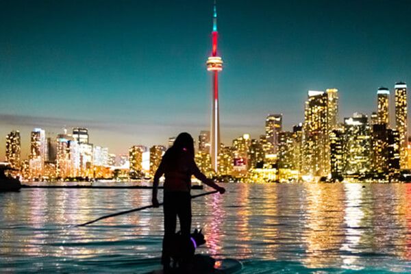 Toronto Islands Kayaking and SUP Sunset Safari